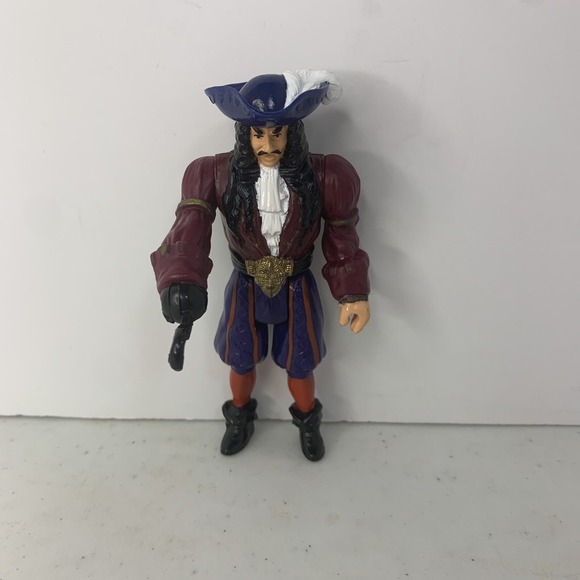 Other - Captain‎ Hook Multi-Blade Figure 1991 Vintage Loose Disney Toy